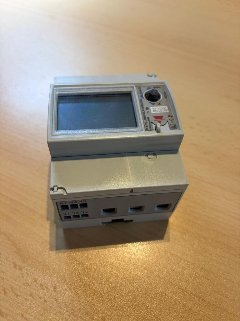 Carlo Gavazzi EM23-DIN driefasige elektriciteitsmeter, Ophalen, Gebruikt, Overige typen