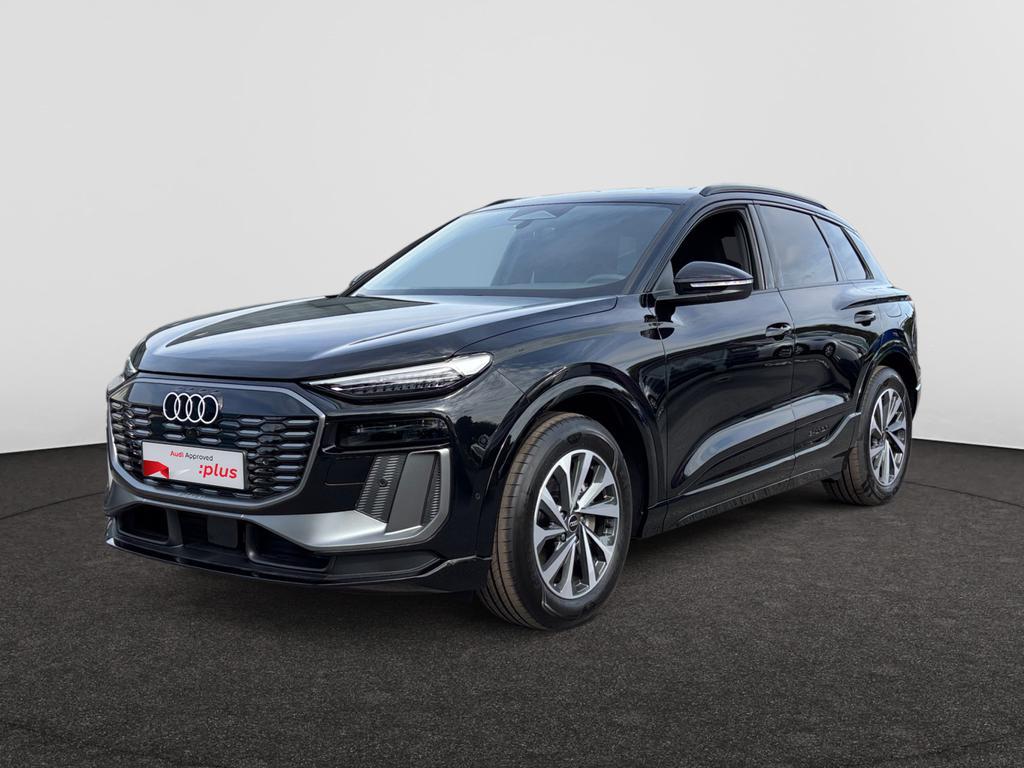 Audi Q6 e-tron Q6 e-Tron 100 kWh 55 Quattro S line, Auto's, Automaat, Overige modellen, Zwart, Elektrisch