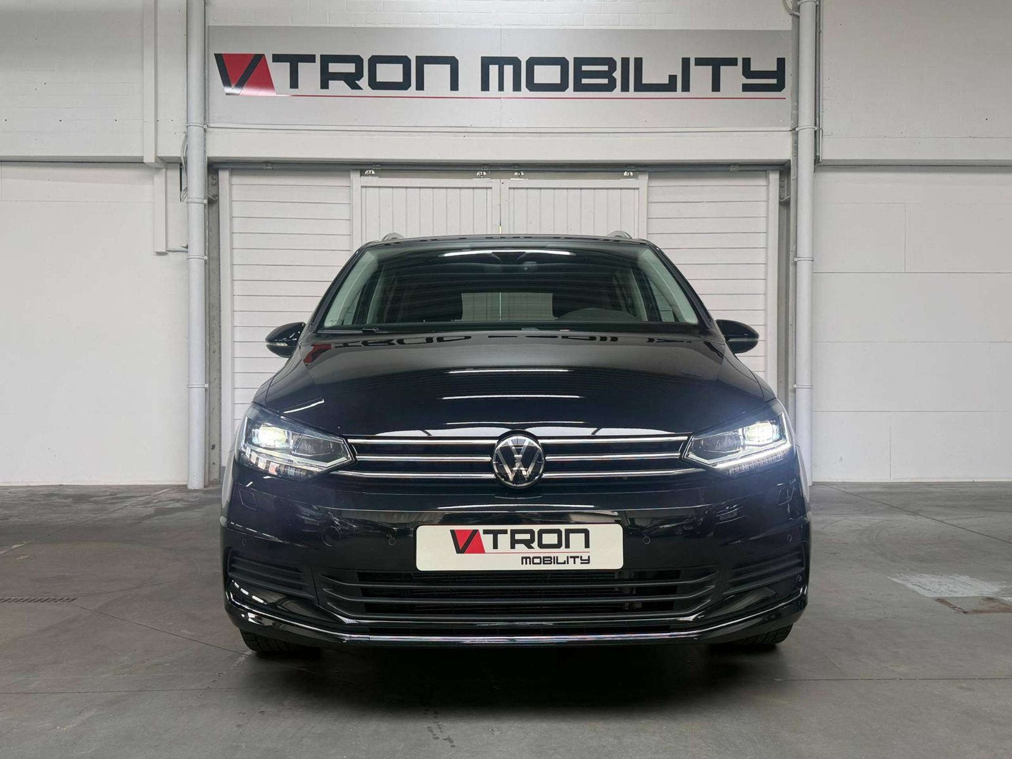 Volkswagen Touran 1.5 TSI DSG 7pl GOAL editie LED*NAVI*CARPL, Auto's, 110 kW, Blauw, 5 zetels, 5 deurs