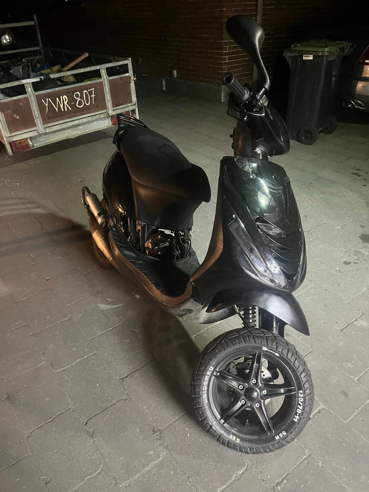 piaggio zip 70cc LC DD sprint, Fietsen en Brommers, Scooters | Piaggio, Ophalen, Zo goed als nieuw, Zip