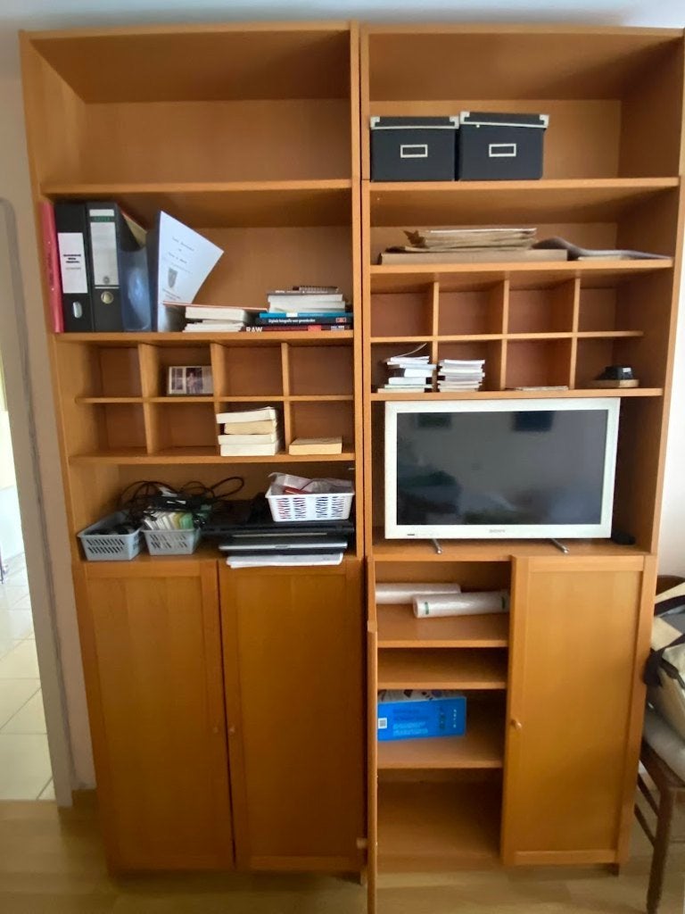 boekenkast, Ophalen, Gebruikt