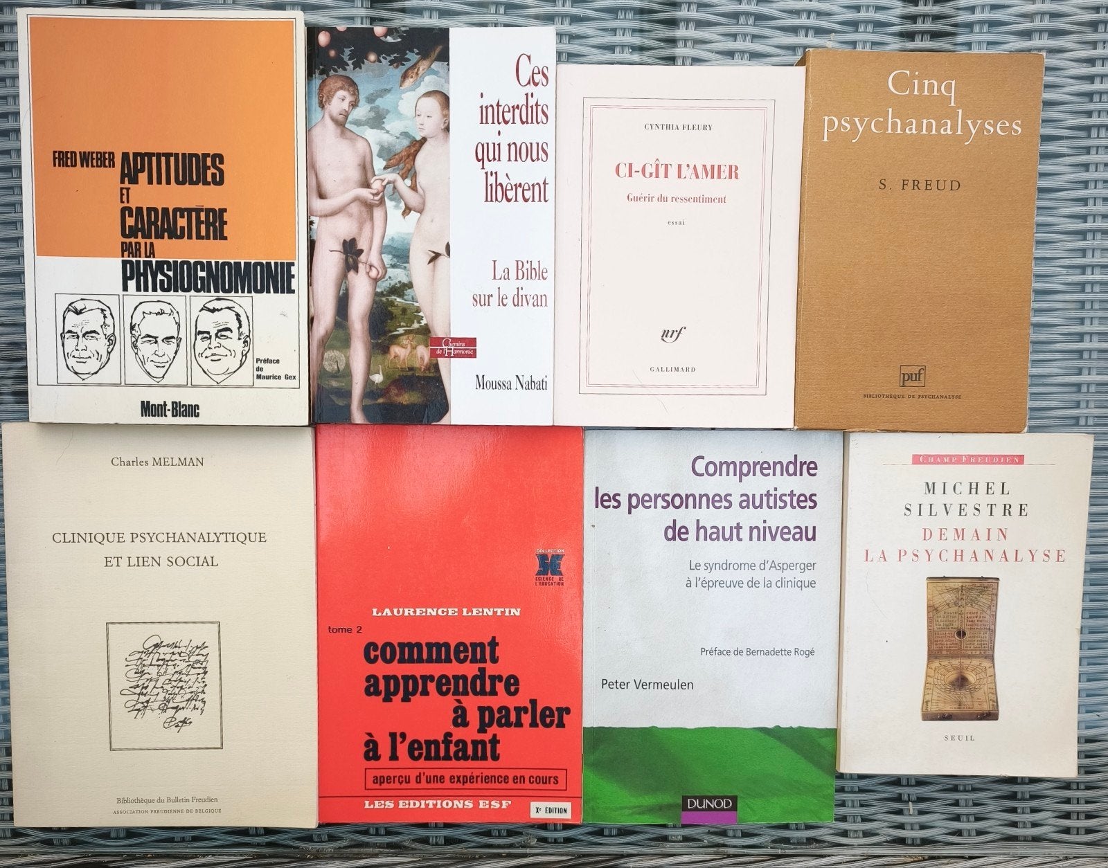 Vente de 45 livres de psychiatrie et psychanalyse, Livres, Enlèvement ou Envoi, Comme neuf, Psychologie du développement