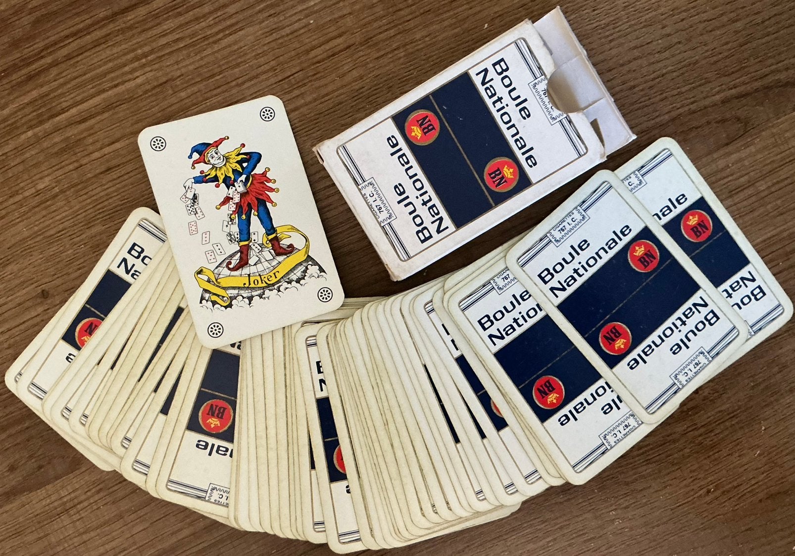 Jeu de cartes BOULE NATIONALE, Collections, Enlèvement ou Envoi, Comme neuf, Carte(s) à jouer