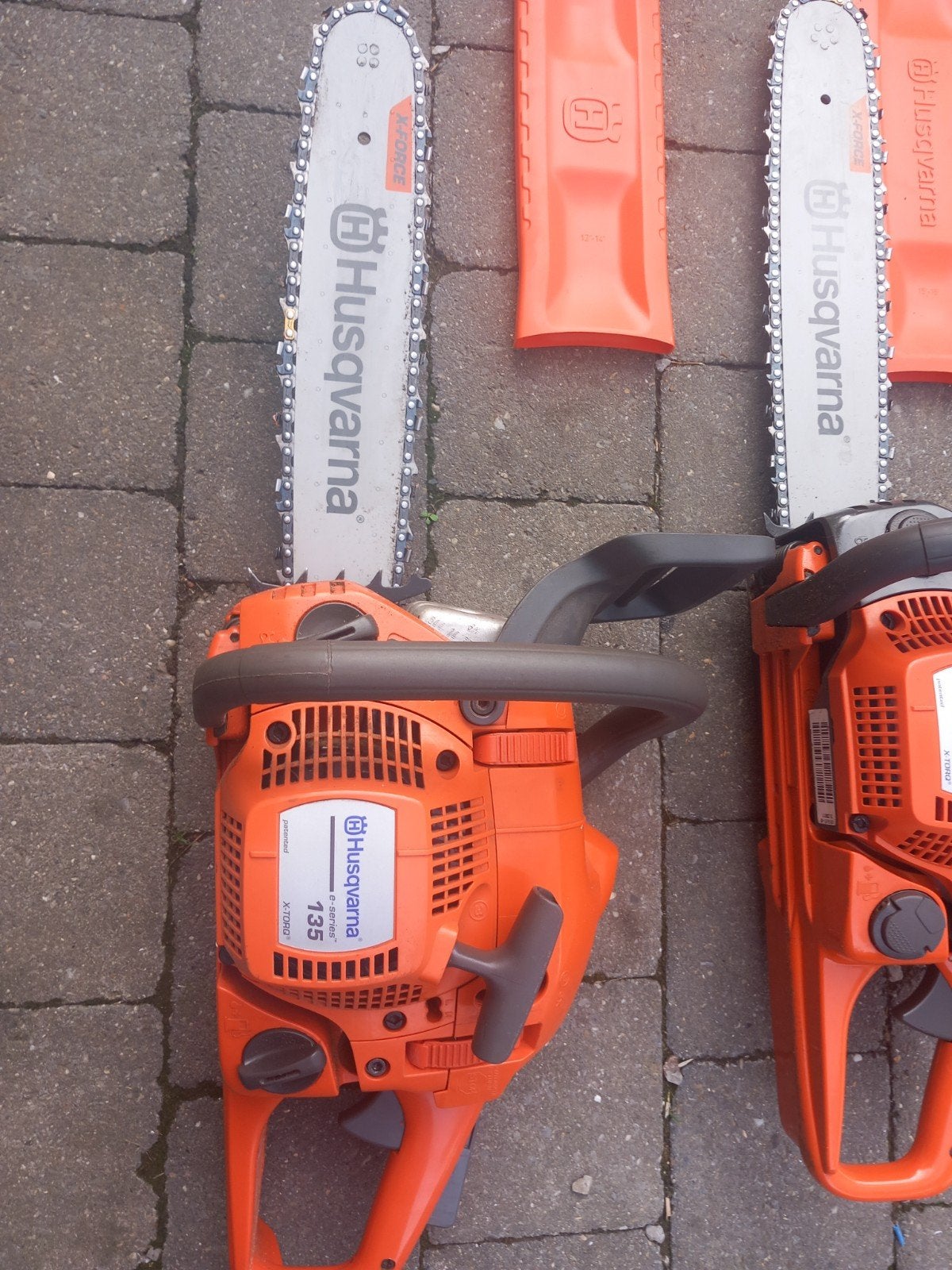 tronconneuse husqvarna, Enlèvement