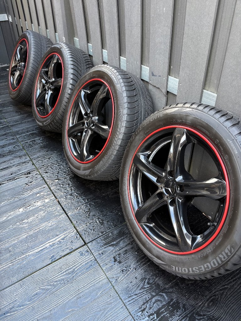 Mercedes 17 inch velgen CLA A B C GLA 5X112 AMG Line DOT 22, Ophalen, Banden en Velgen, 17 inch, 205 mm