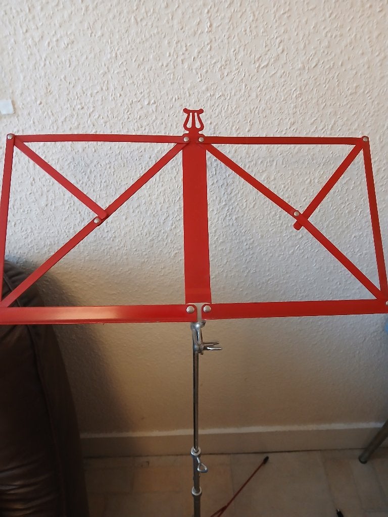 Lutrin pliable pour partitions, Enlèvement, Utilisé