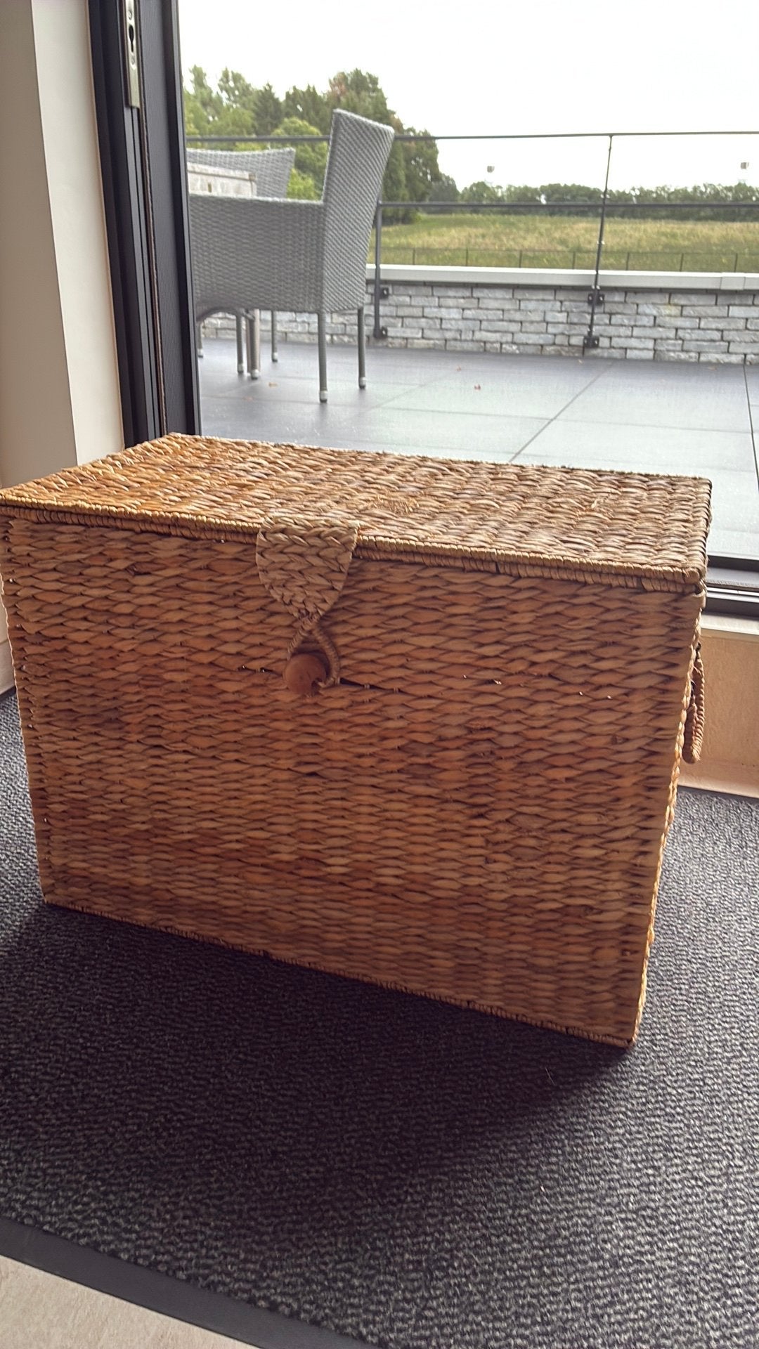 Rieten mand, Enlèvement, Comme neuf, Panier, Tressé