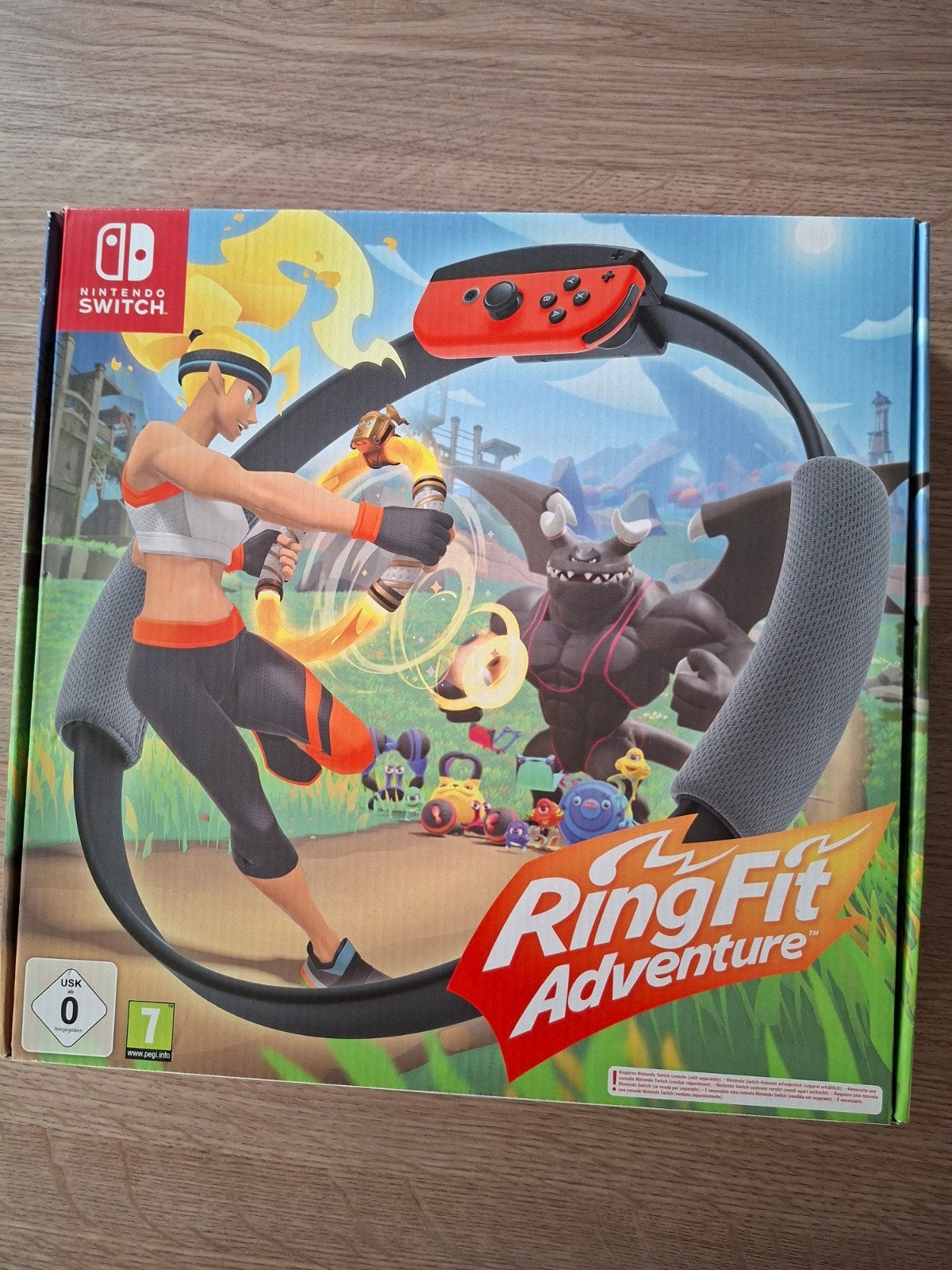 Nintendo switch ring fit adventure, Games en Spelcomputers, Ophalen, Zo goed als nieuw, Sport