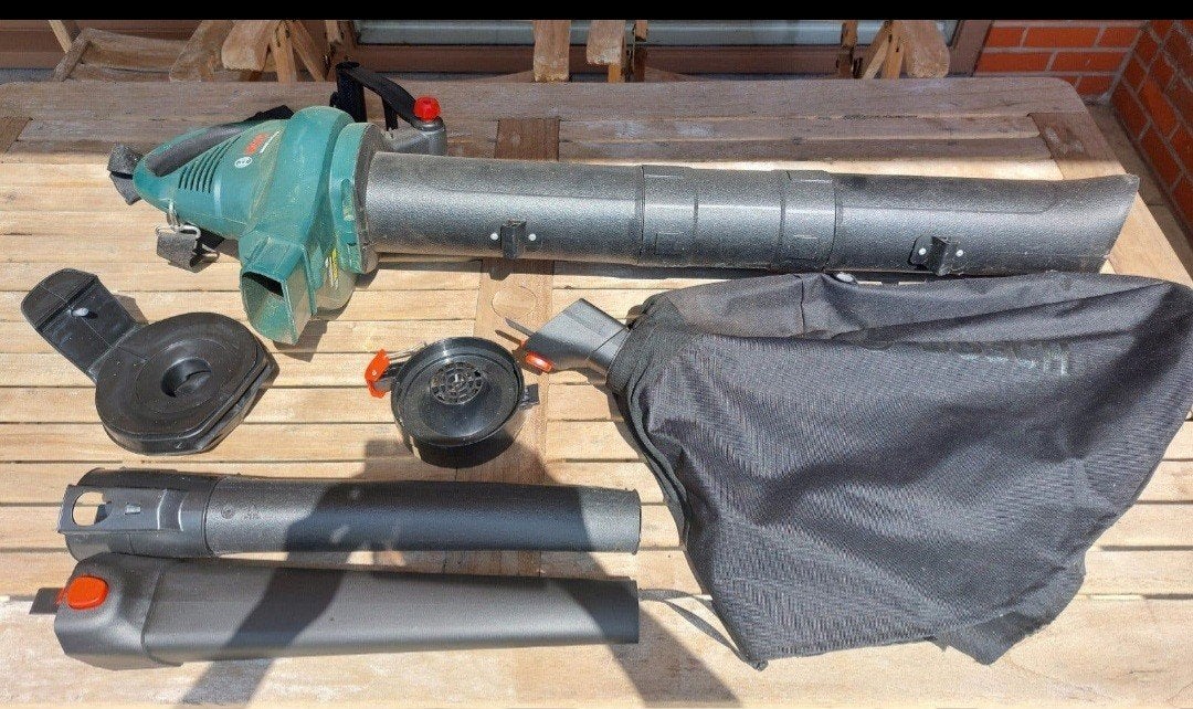elektrische bladzuiger + opvangzak, Tuin en Terras, Bladblazers, Ophalen