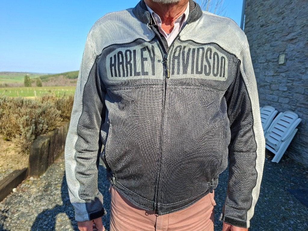 Gilet d'été Harley Davidson, Motos, Vêtements | Vêtements de moto, Harley Davidson, Enlèvement, Hommes, Manteau | tissu
