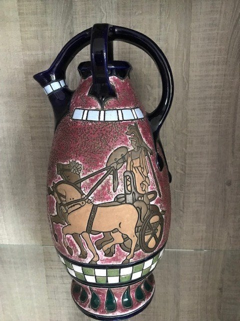art deco Amphora vaas, Antiek en Kunst, Ophalen