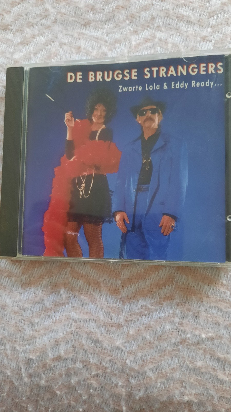 CD DE BRUGSE STRANGERS Zwart Lola & Eddy Ready..., Cd's en Dvd's, Ophalen of Verzenden, Zo goed als nieuw, Streekmuziek, Album