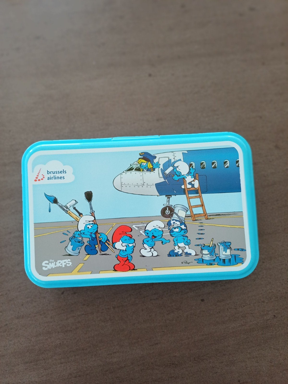 lunchbox Brussel Airlines, Verzamelen, Ophalen