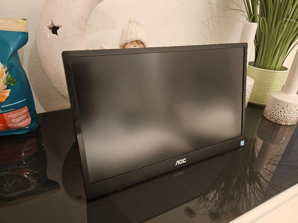 Draagbare monitor - AOC 16G3, Computers en Software, Monitoren, 101 t/m 150 Hz, HDMI, Zo goed als nieuw, Ophalen
