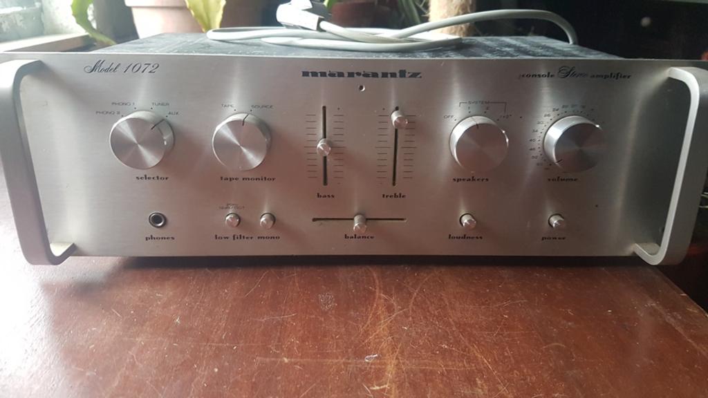 Amplificateur marantz 1072, Versterker