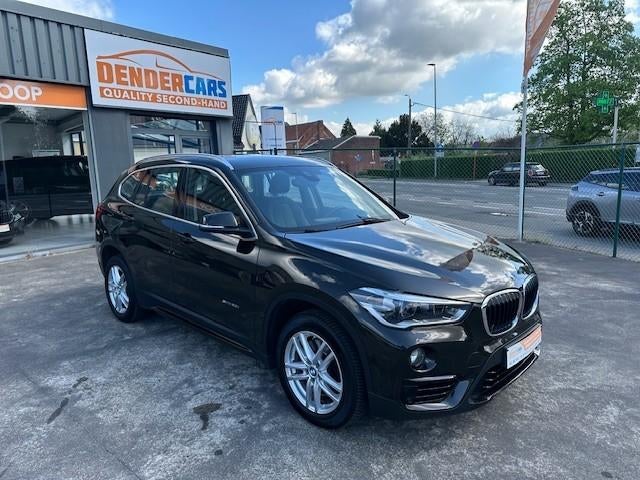 Bmw X1 sDrive, 2.0i benzine, 2016, Automaat + Garantie, Auto's, BMW, 1998 cc, Euro 6, Bruin, https://public.car-pass.be/vhr/65b4b3cb-692f-429f-bf67-122cfd555eb5