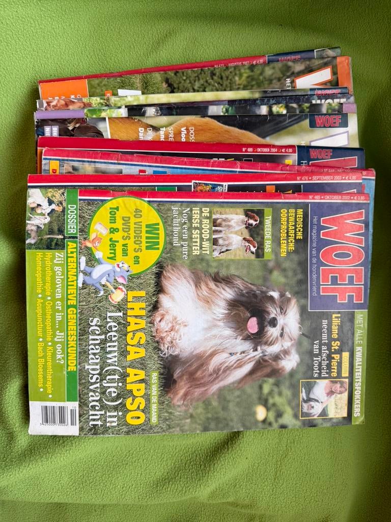 Oude tijdschriften over honden, Boeken, Ophalen, Gelezen