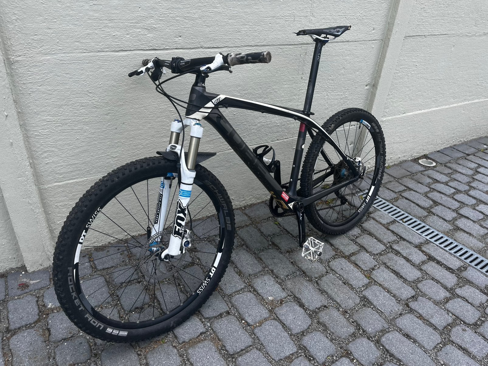 CUBE carbon mountain bike, Gebruikt, Hardtail, Heren, Schijfrem