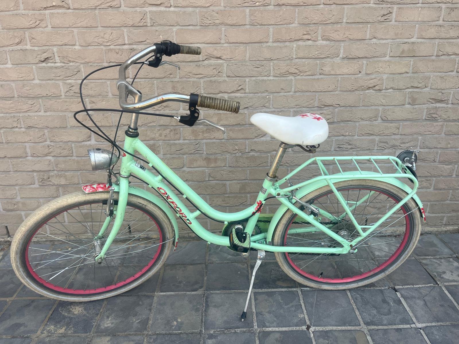 Meisjesfiets 24inch, Ophalen