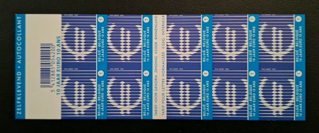 België: OBP 3873/73c-B100 ** De euro 2009., Europa, Frankeerzegel, Ophalen of Verzenden, Zonder stempel