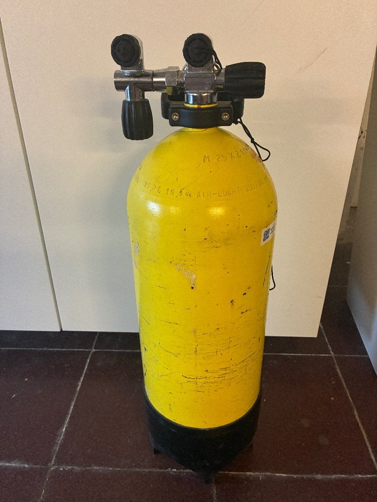Bouteille Plongée 15 Litres, Watersport en Boten, Duiken, Ophalen, Gebruikt, Duikfles