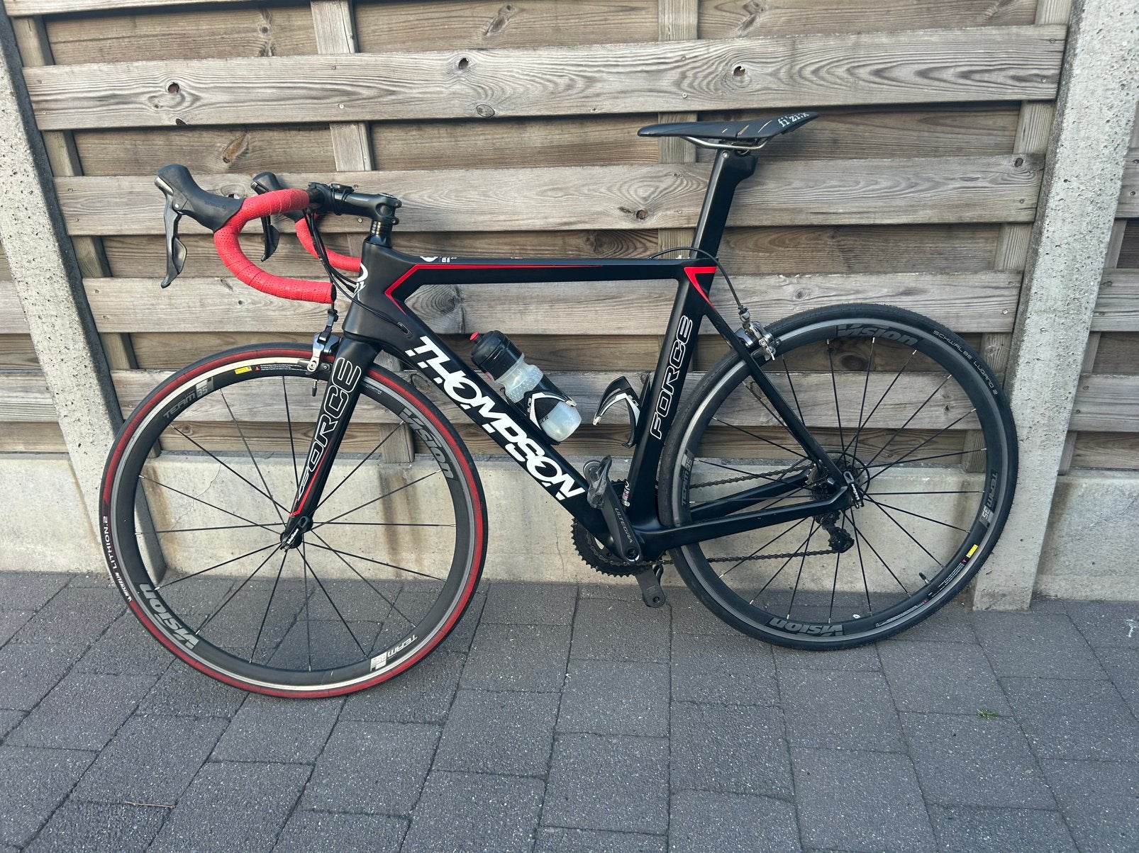 Thomson koersfiets maat 52, Fietsen en Brommers, Gebruikt, Velgrem, 49 tot 53 cm, Ophalen
