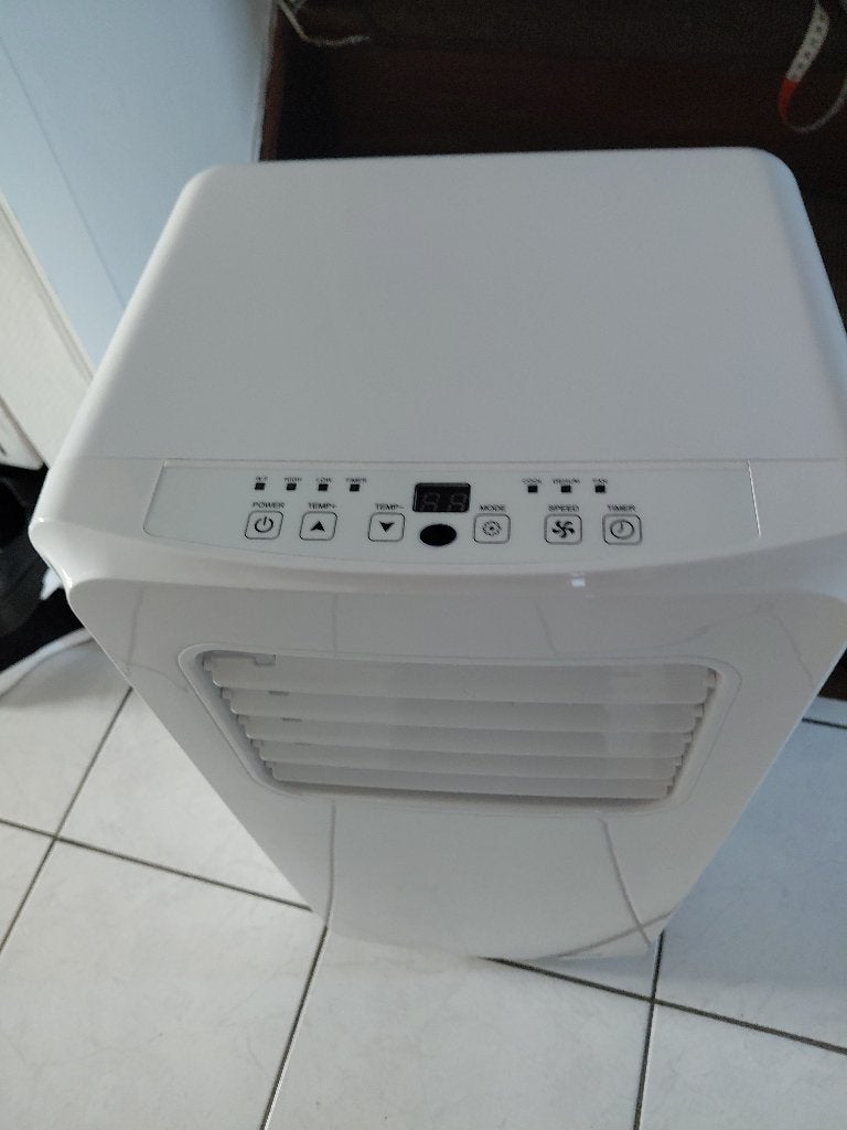 Airco wit tristar, Ophalen, Gebruikt, Minder dan 60 m³, 2 snelheden