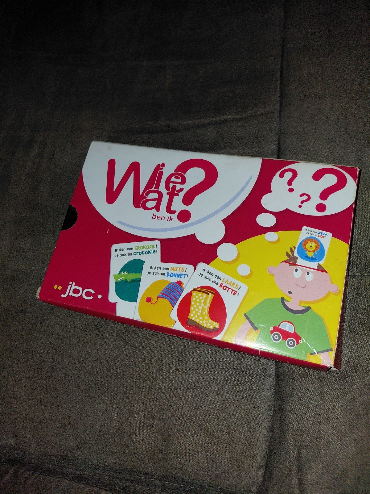 Jeu qui quoi?, Hobby en Vrije tijd, Gezelschapsspellen | Overige, Ophalen