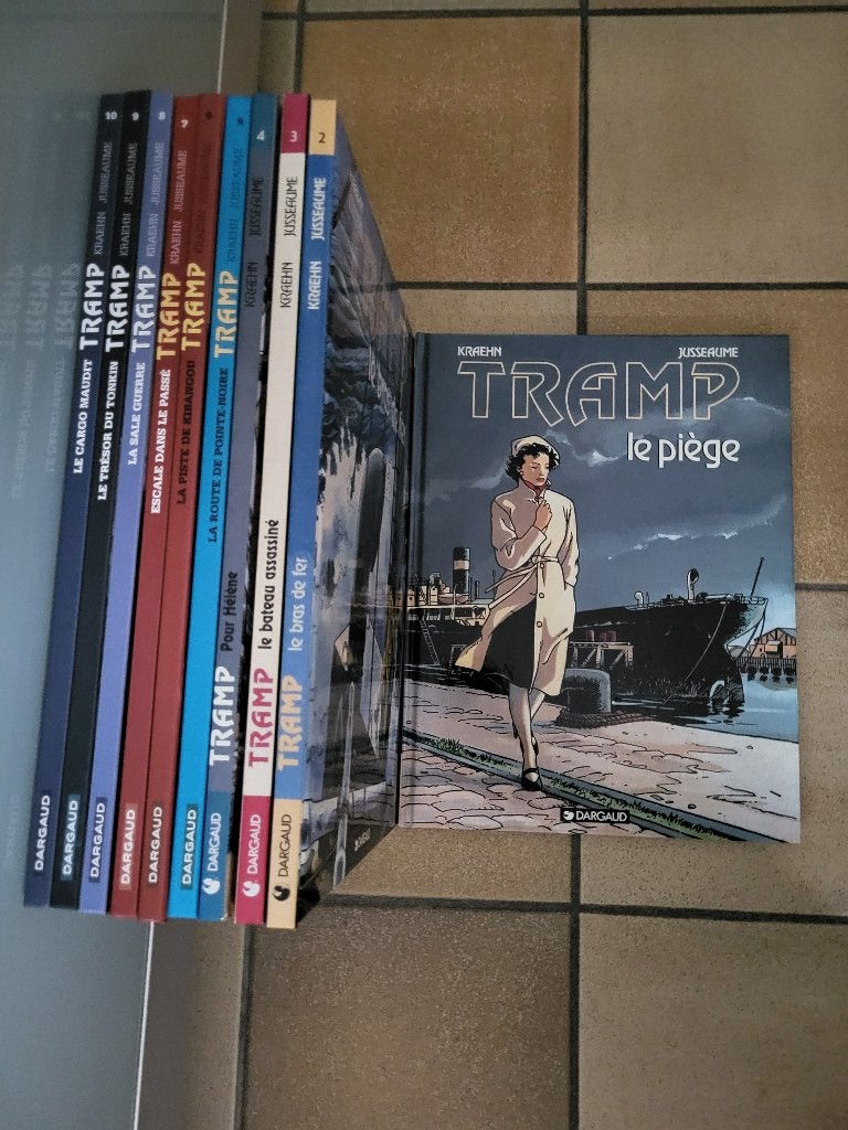 Tramp : Collection complète de 1 à 10 .Toutes en EO ., Livres, BD, Comme neuf, Série complète ou Série, Enlèvement