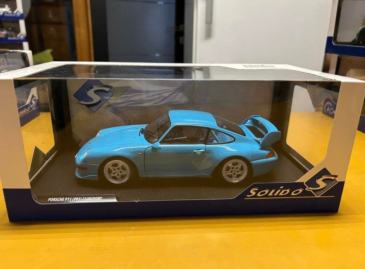 Porsche 911 solido, Hobby en Vrije tijd, Modelauto's | 1:18, Ophalen, Zo goed als nieuw, Solido