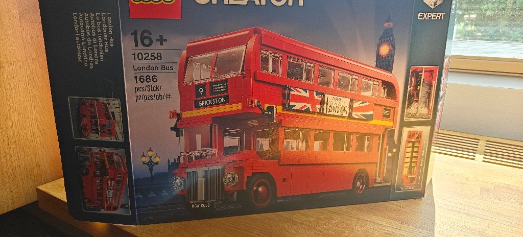 Creator Expert Londense bus art 10258, Ophalen, Zo goed als nieuw, Overige typen, Overige merken