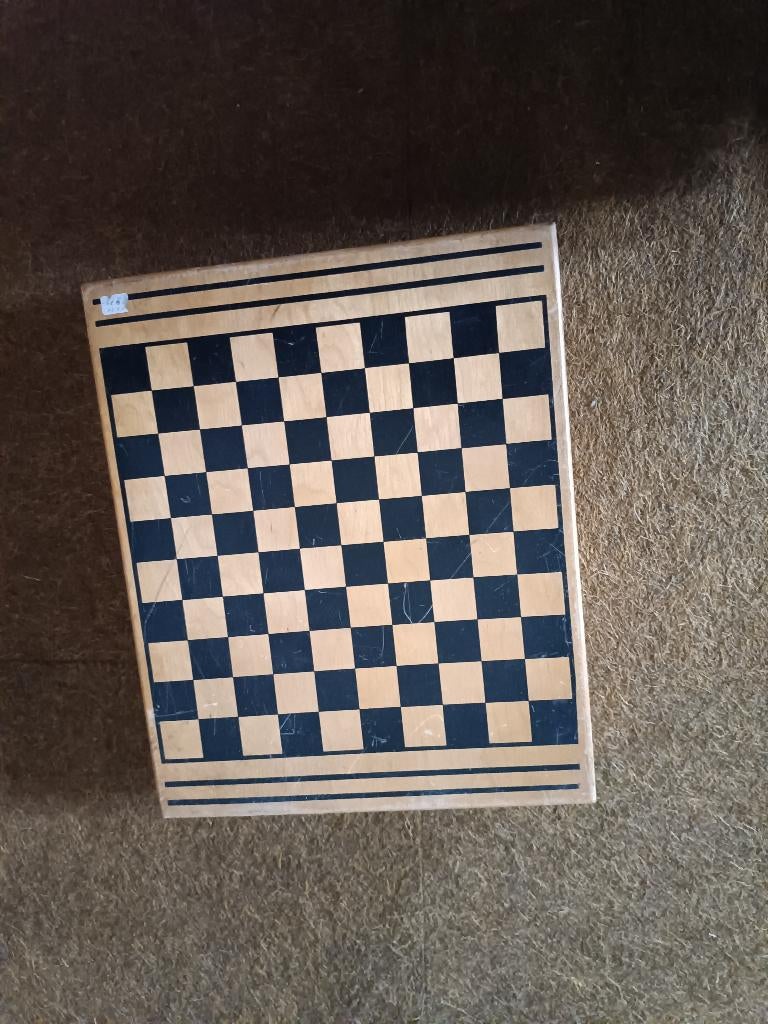 Antiek dambordspel, Hobby en Vrije tijd, Gezelschapsspellen | Bordspellen, Ophalen
