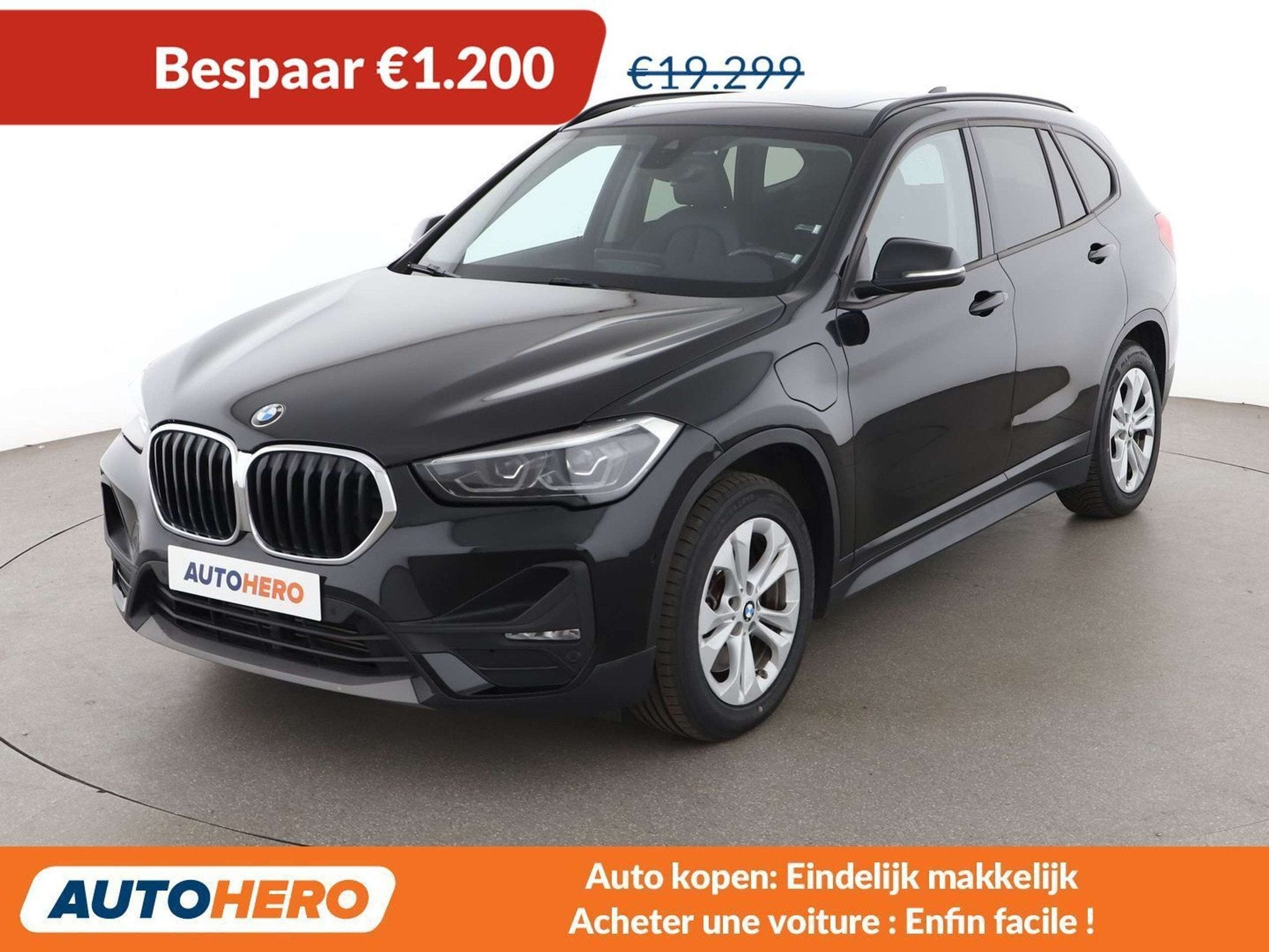 BMW X1 xDrive 25e Advantage (année de construction 2020), Autos, Achat, Ordinateur de bord, 1820 kg, Noir