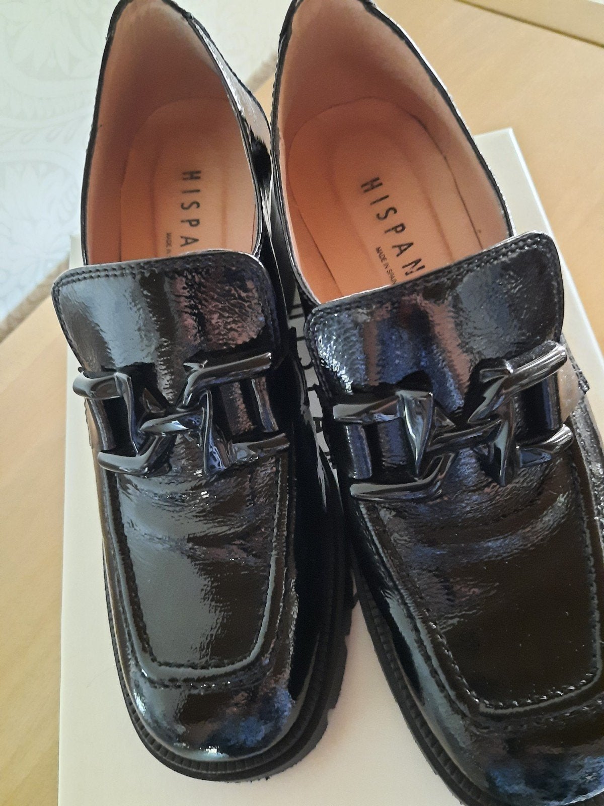 Mocassins Hispanitas maat 40, Zwart, Hispanitas, Dansschoenen, Ophalen of Verzenden
