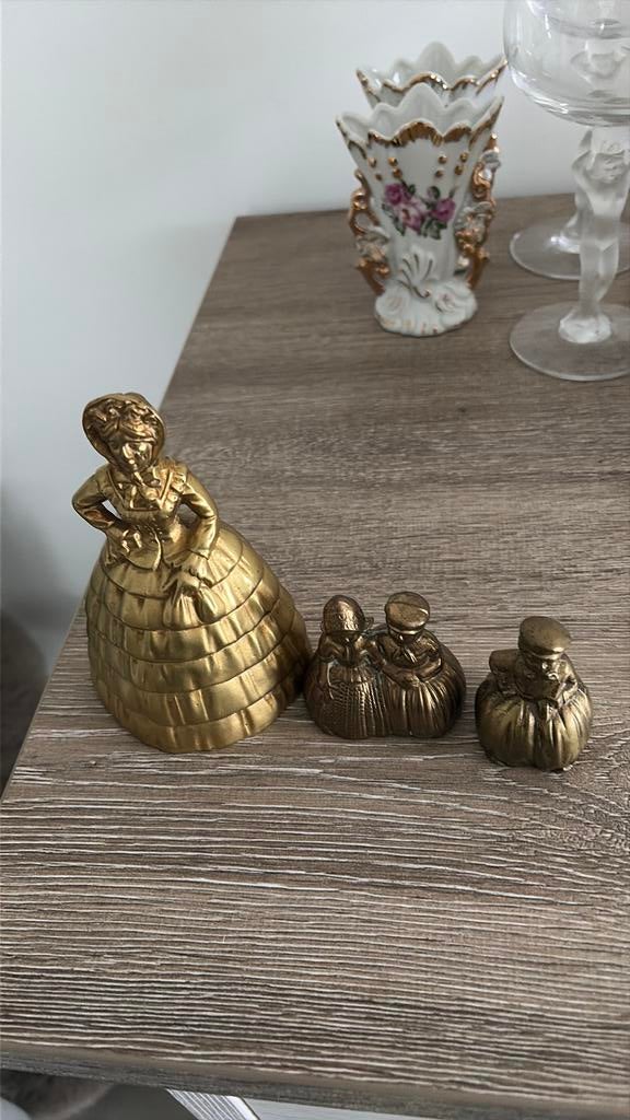 3 koperen belletjes, Ophalen, Gebruikt