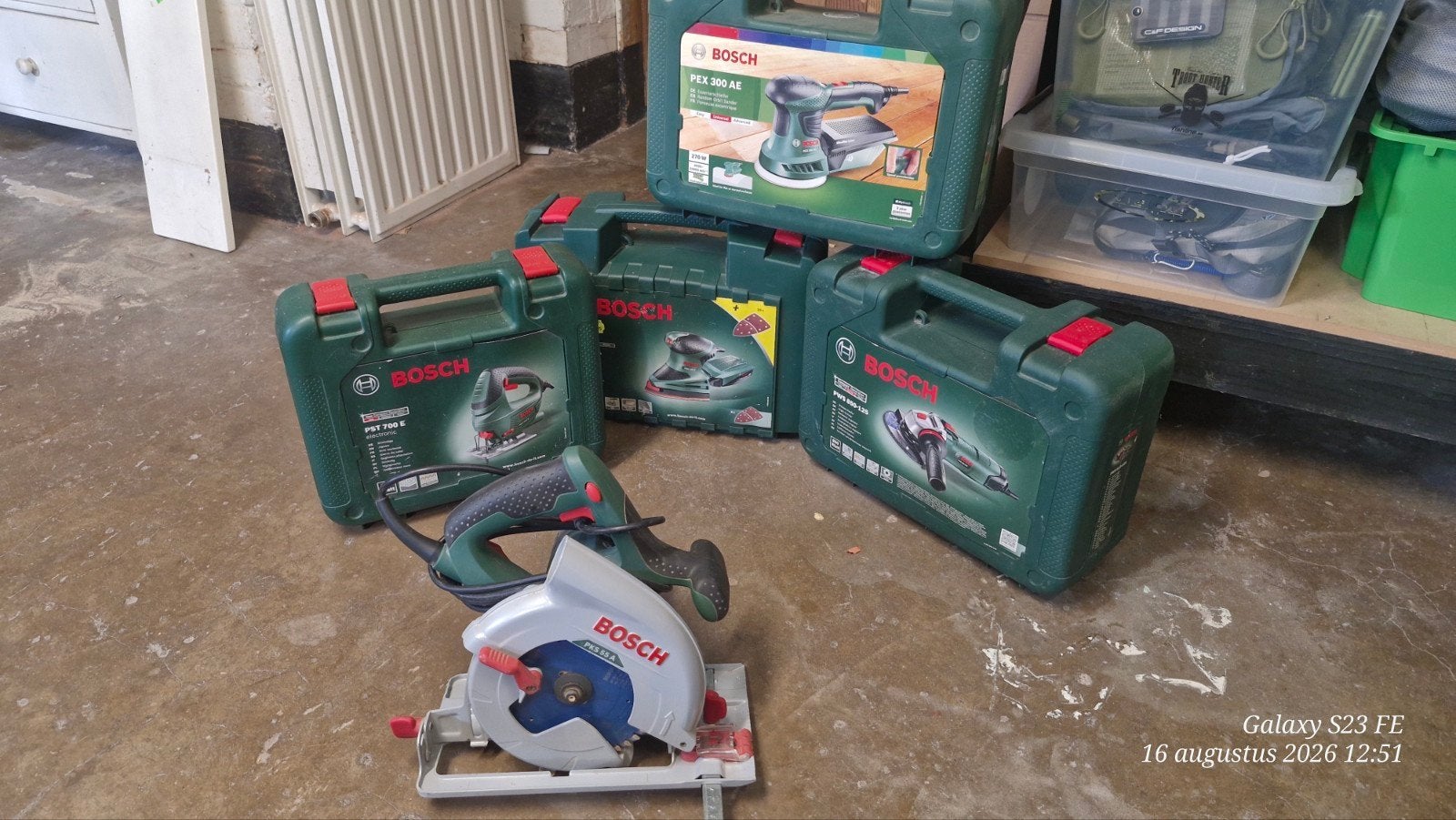 Bosch gereedschap te koop als set, Doe-het-zelf en Bouw, Gereedschap | Schuurmachines, Ophalen