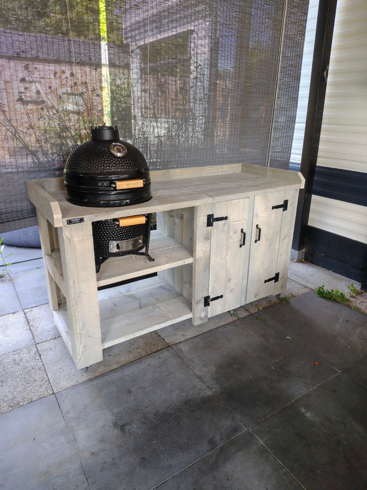 bbq tafels van steigerhout, Ophalen, Nieuw, Vrijstaand