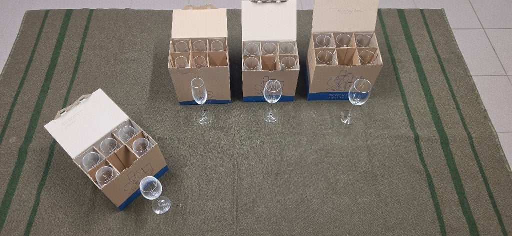 SCHOTT ZWIESEL CARISMA  complete wijnset - Nooit gebruikt, Ophalen