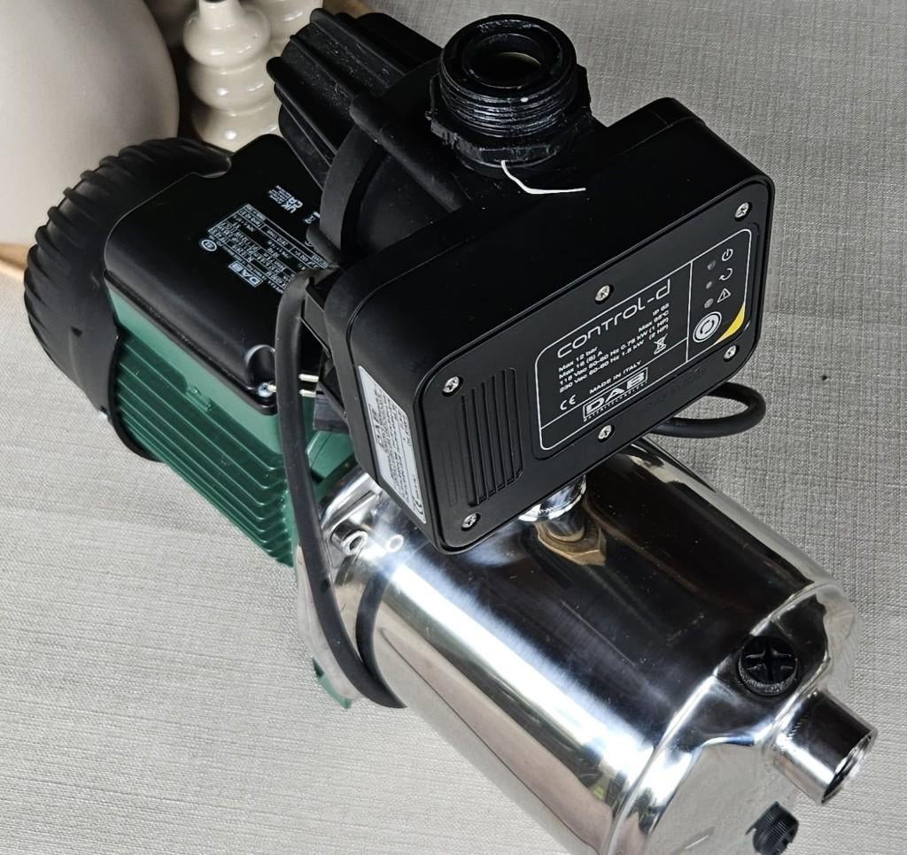 Pompe à eau DAB EuroInox 40/80 M + DAB Control-D, Jardin & Terrasse, Pompes à eau, Enlèvement, Neuf, Électrique, Pompe d'arrosage