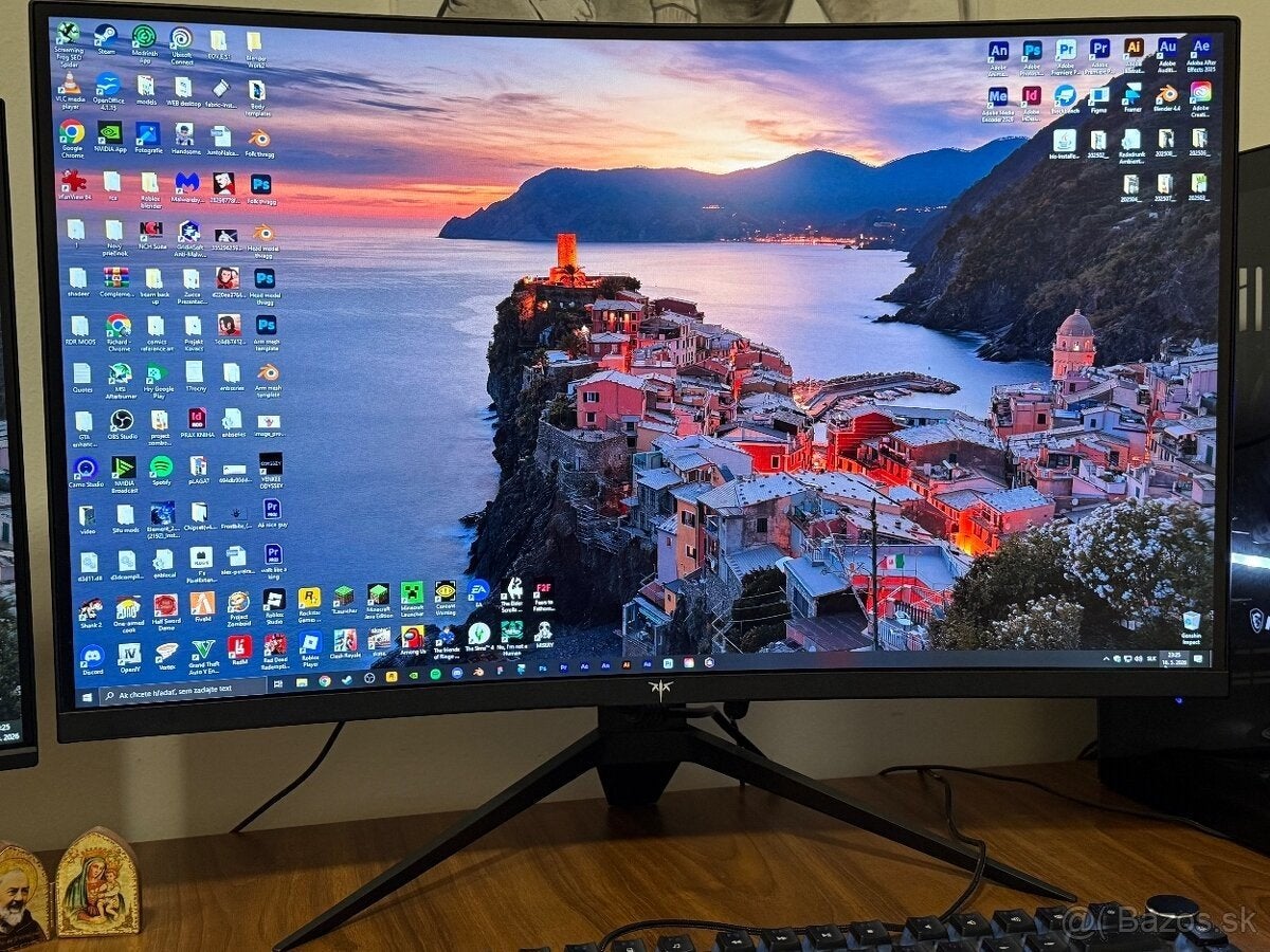 Curved ktc monitor "27 inch", Computers en Software, Monitoren, KTC, VA, Nieuw, 1 tot 2 ms