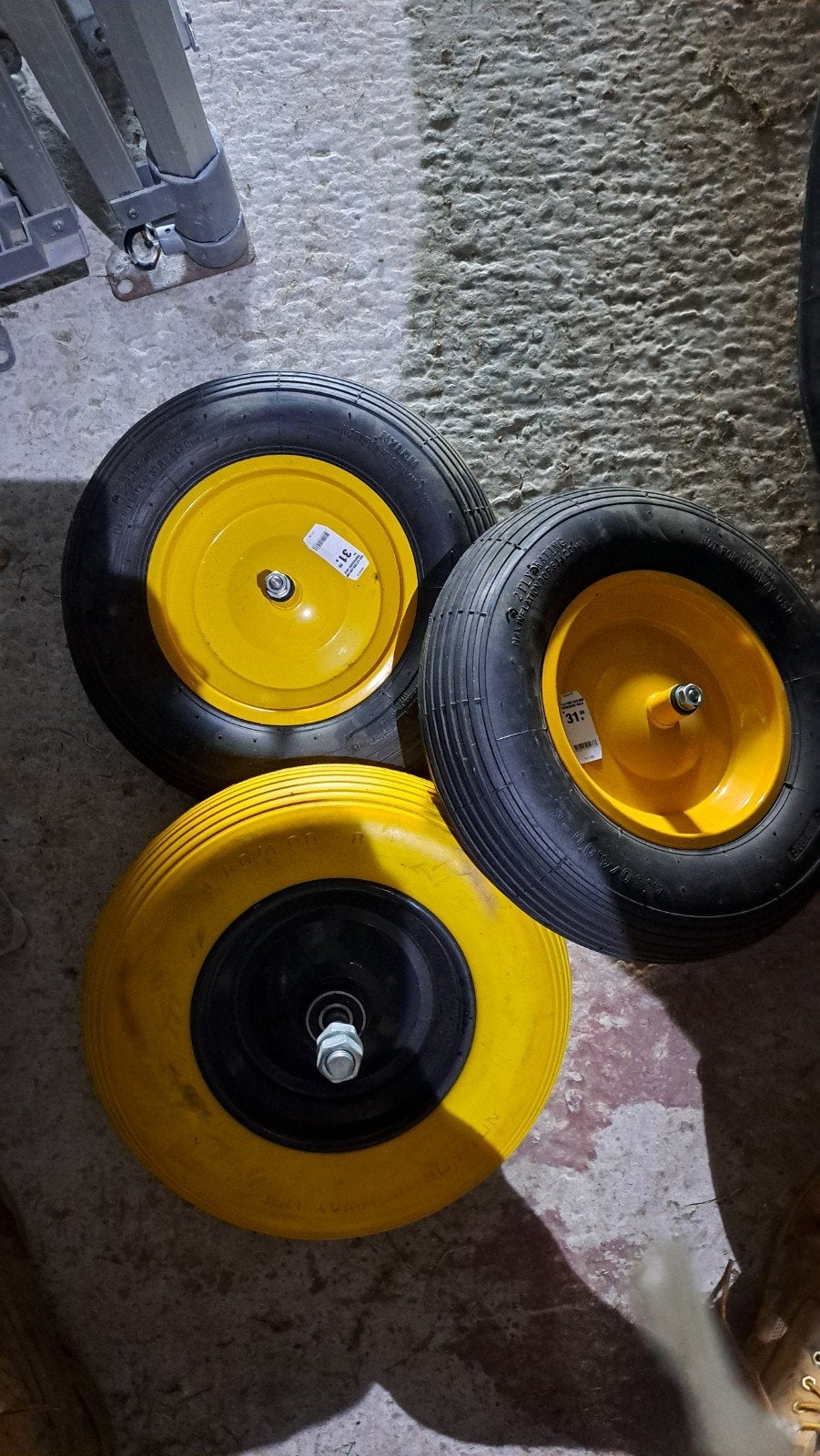 kruiwagen wiellen 8 stuks beschikbaar, Bricolage & Construction, Enlèvement