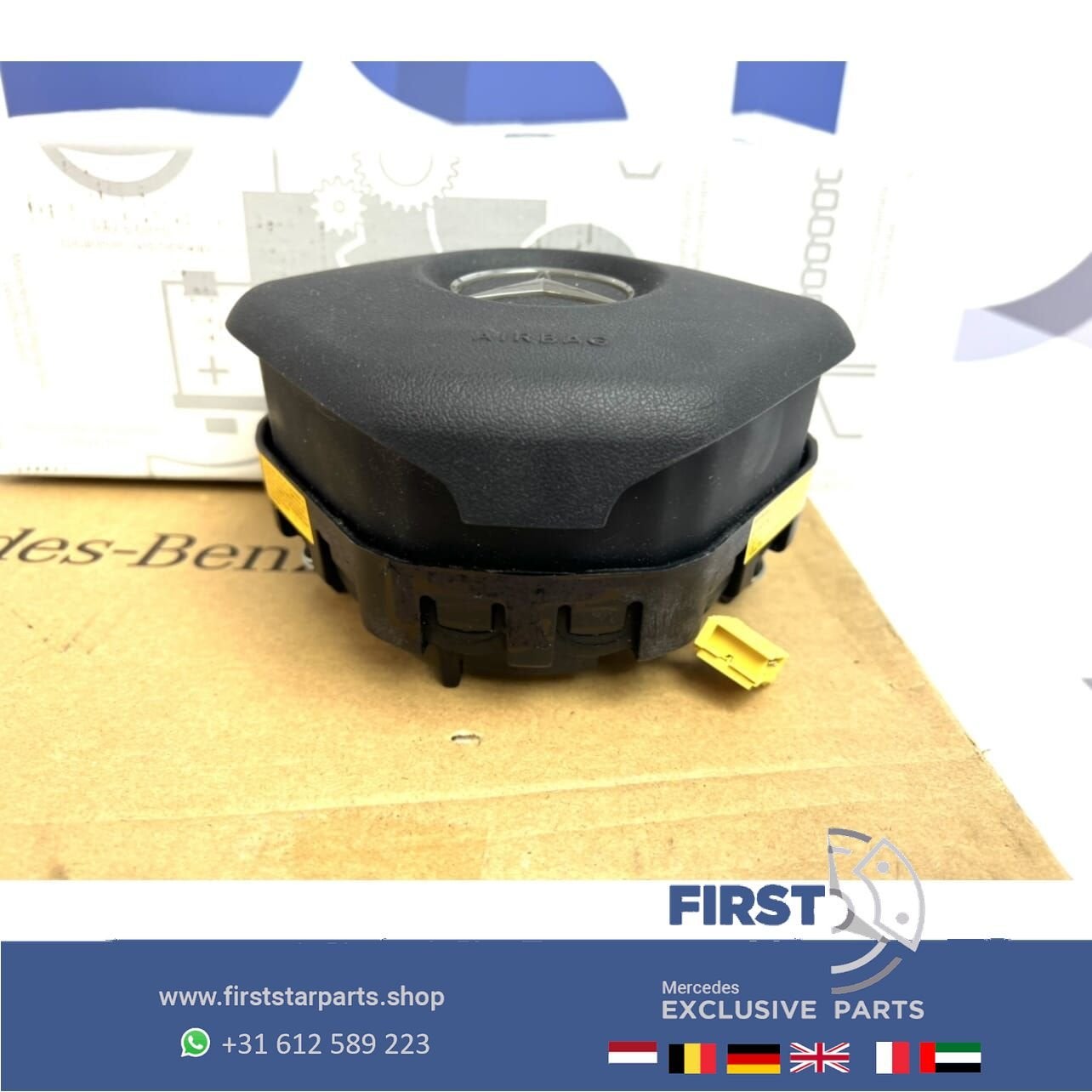 Mercedes Stuur airbag W204 W212 W207 W477 W906 W176 W117 W15, Utilisé, -, -, Enlèvement ou Envoi