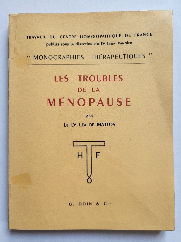 Dr Lea de Mattos les troubles de la ménopause 1957, Enlèvement ou Envoi