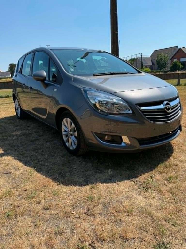 mooie opel meriva 1.4 b van bj 2017 met slechts 69700km, Autos, Opel, Argent ou Gris, Achat, Euro 6, Boîte manuelle