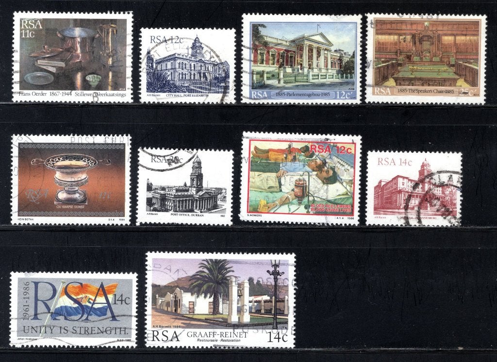 AFRIQUE DU SUD Année 1985-1986 timbrée, Timbres & Monnaies, Timbres | Afrique, Envoi, Afrique du Sud, Affranchi