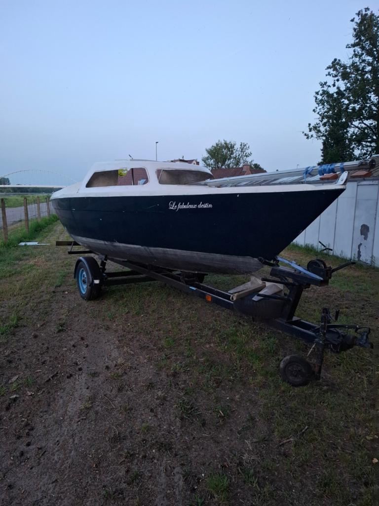Boot met aanhangwagen, doe een bod, Ophalen