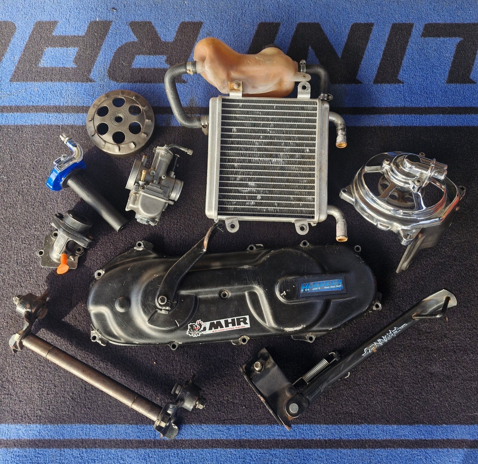 aerox lot - minarelli horizontaal onderdelen, Fietsen en Brommers, Ophalen of Verzenden, Aerox