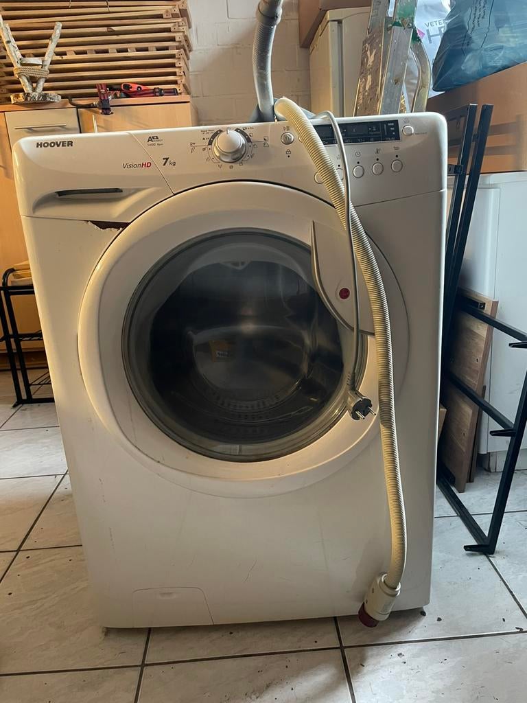 Wasmachine - A+ energy - Hoover - HD 7 kg - werkt perfect, Ophalen, Minder dan 85 cm, 1200 tot 1600 toeren, 6 tot 8 kg