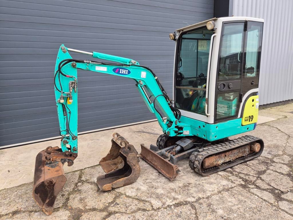 Mini-excavatrice IHI 19VXT, Enlèvement