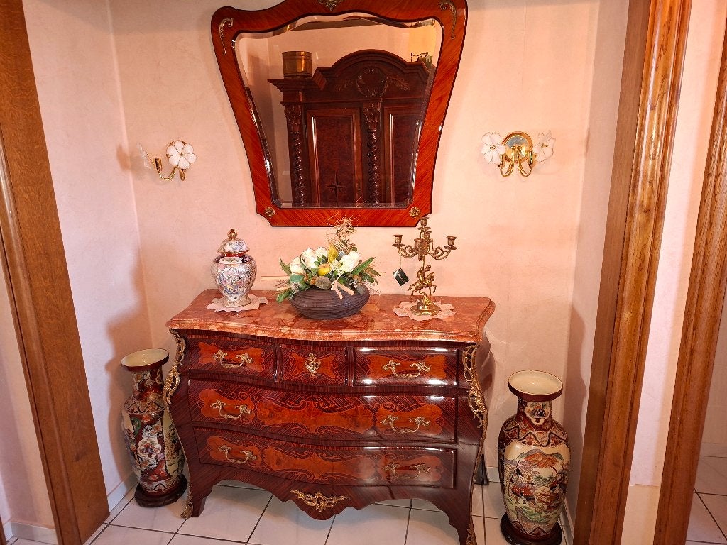 Kast & spiegel Louis Xv, Huis en Inrichting, Ophalen, Zo goed als nieuw